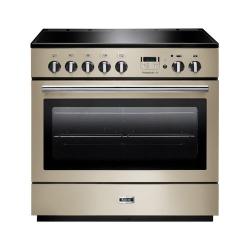 Piano de cuisson FALCON PROP90FXEICR 90 cm Crème vue de face