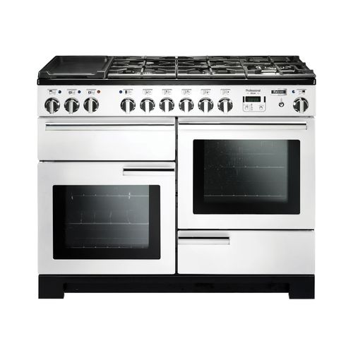 Piano de cuisson FALCON PDL110DFWH/C Mixte 110 blanc vue de face