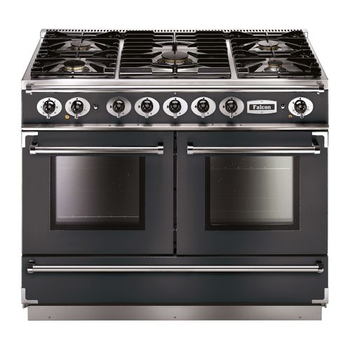 Piano de cuisson FALCON FCON1092DFSL/NM Mixte gris vue de face