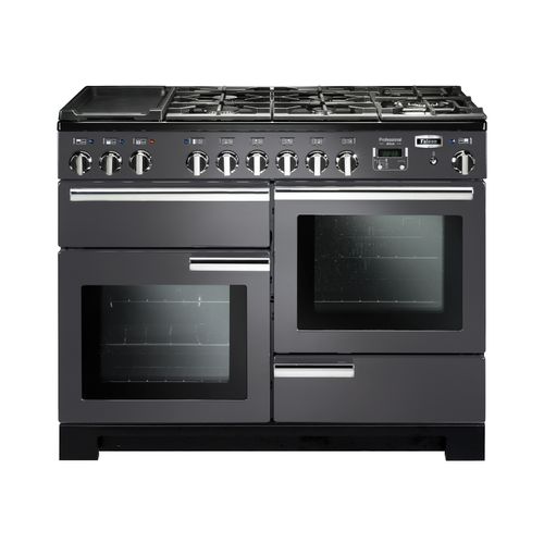 Piano de cuisson FALCON- PDL110DFSL/C Mixte 110 gris vue de face