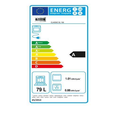 Piano de cuisson FALCON CDL100EIOG/B Induc 100 vert