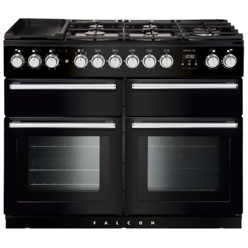 Piano de cuisson mixte FALCON NEXSE110DFBL/C 110cm Noir vue 3/4