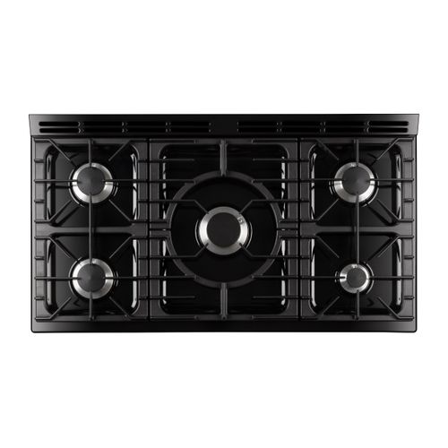 Piano de cuisson AGA MDX110DFBLK/EU 110 cm vue de profil