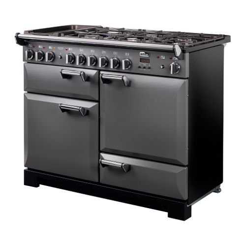 Piano de cuisson Mixte 110cm FALCON LKD110DFSL/C-EU Ardoise vue 3/4