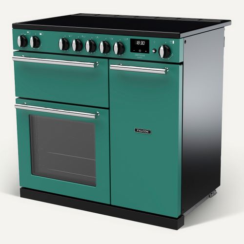 Piano de cuisson induction FALCON INF90EIPMGR/CM-E1 vue 3/4