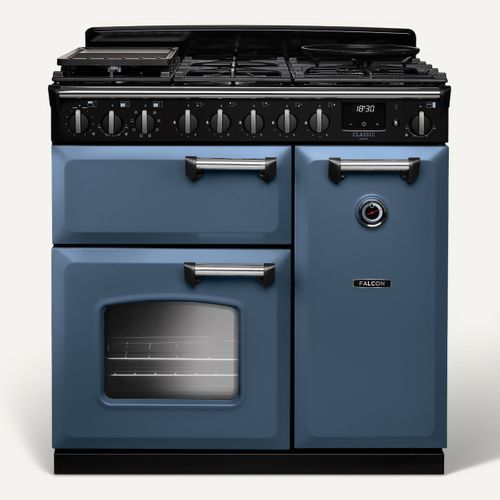Piano de cuisson gaz FALCON CLDL90DFPSTB/CM-E1 vue de face