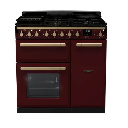 Piano de cuisson mixte FALCON ESDL90DFPBOR/AB-E1 vue de face