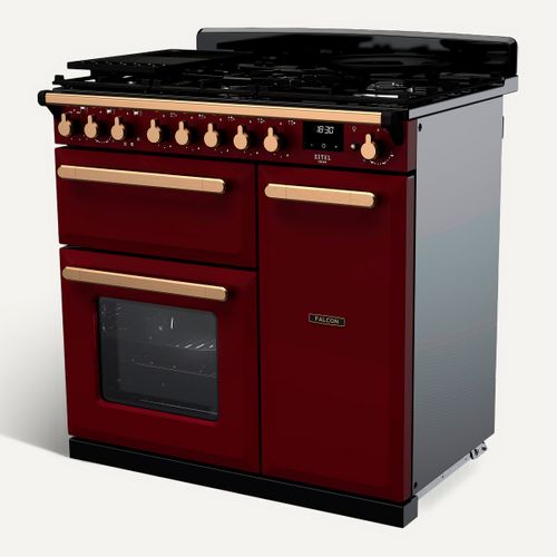 Piano de cuisson mixte FALCON ESDL90DFPBOR/AB-E1 vue 3/4