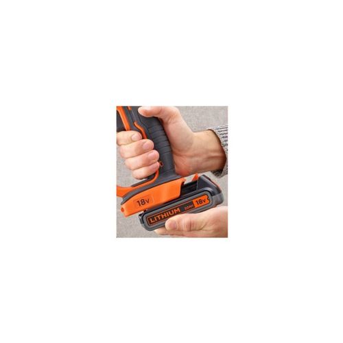 Batterie 18 V Li‑ion 2,5 Ah Slide-on — Compacte, Charge 1,45 H