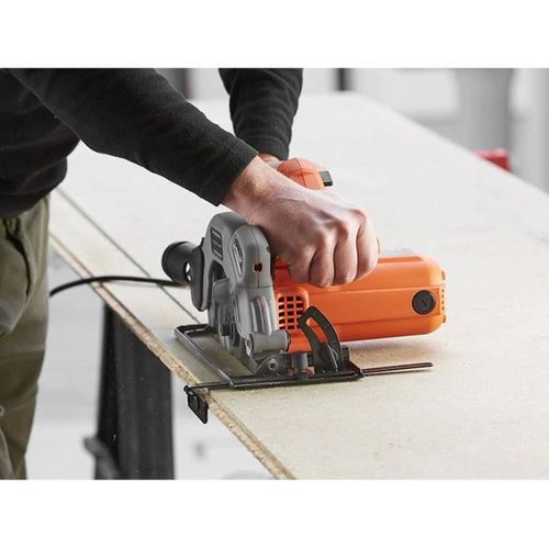 Scie Circulaire Filaire 1250 W 190 Mm Avec Laser Et Guide Parallèle