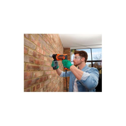 Perceuse à Percussion Filaire 850 W - Mandrin Métal Autoserrant 13 Mm, 0–3100 Trs/min