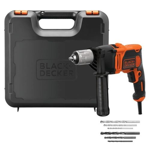 Perceuse à Percussion Filaire 850 W - Mandrin Métal Autoserrant 13 Mm, 0–3100 Trs/min