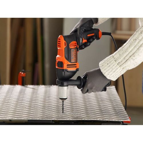 Perceuse à Percussion Filaire 850 W - Mandrin Métal Autoserrant 13 Mm, 0–3100 Trs/min