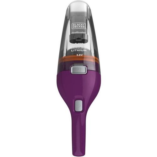 Aspirateur à Main Rechargeable 3,6 V, 0,385 L, Bordeaux