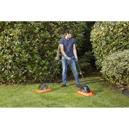 Tondeuse Électrique Sur Coussin D'air Black Et Decker Bemwh551-qs - 1200 W - 30 Cm - 6 Lames