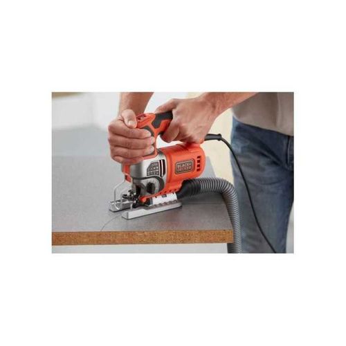 Scie Sauteuse Filaire 650 W à Mouvement Pendulaire, LED Et Aspiration