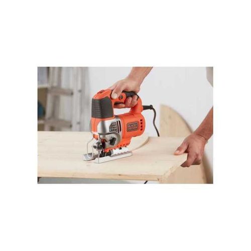 Scie Sauteuse Filaire 650 W à Mouvement Pendulaire, LED Et Aspiration