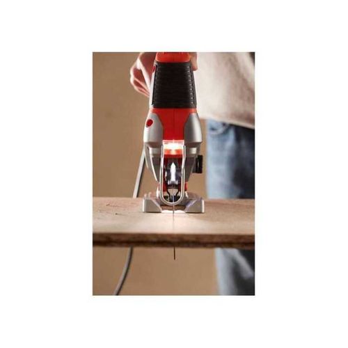 Scie Sauteuse Filaire 650 W à Mouvement Pendulaire, LED Et Aspiration