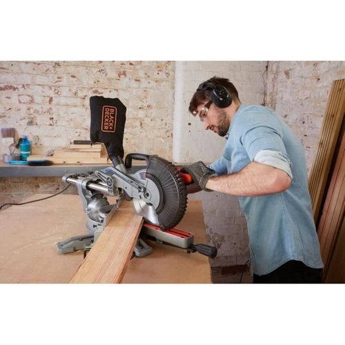 Scie à Onglets - Bes700-qs - 1600 W - Profondeur De Coupe 70 Mm
