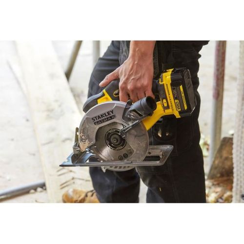 Scie Circulaire Sans Fil 18 V 165 Mm, 4000 Tr/min, Coupe 54 Mm