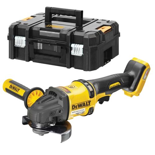 Meuleuse D'angle 54v Xr Flexvolt Bl 125mm (sans Batterie Ni Chargeur) En Coffret T-stak Ii - Dewalt