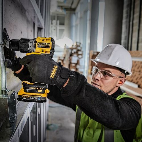 Perceuse-visseuse à Percussion 18v Brushless (sans Batterie Ni Chargeur) + Coffret T-stak - Dewalt -