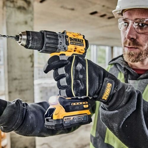 Perceuse-visseuse à Percussion 18v Brushless (sans Batterie Ni Chargeur) + Coffret T-stak - Dewalt -