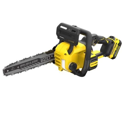 Tronçonneuse Sans Fil 18 V 30 Cm Moteur Brushless, Batterie 4,0 Ah