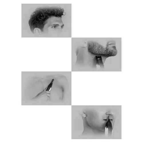 Tondeuse Multifonctions - Etanche Graphite Series G5, Cheveux, Barbe, Corps - Pg5000