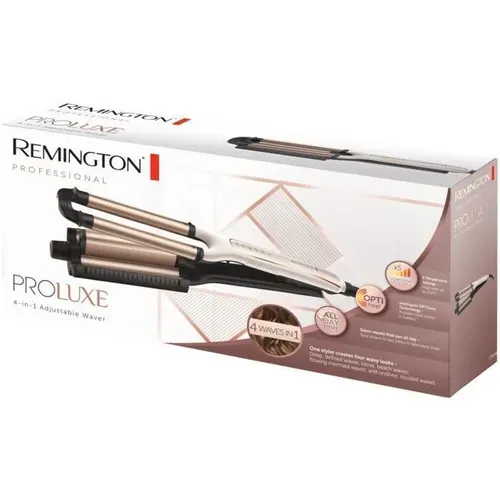 Fer à Boucler, Boucleur 4en1 Proluxe, 4 Styles Ondulations, Revêtement Ceramic - Ci91aw