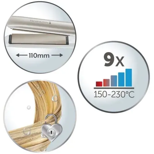 Fer À Lisser S8901 Xl 110mm Hydraluxe Revêtement Céramique 150 À 230°c