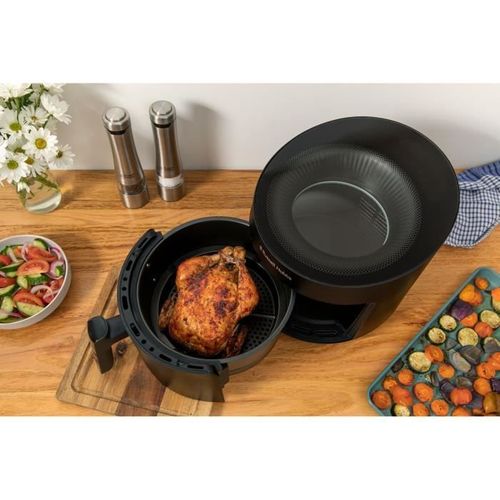 Friteuse Sans Huile - Satisfry Air Panoramic 27420-56 - Capacité 5l - 10 Programmes - 1500w - Noir