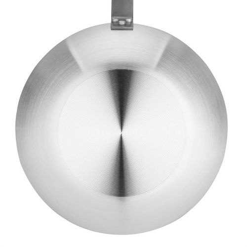 Fyearfly Wok Anti-Adhésif Fer Martelé à La Main 38 Cm - Sans Produits Chimiques