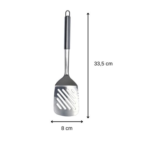 Mini Spatule De Cuisine/pâtisserie Fackelmann Elemental, 19 Cm, Couleur Bleue, Neuve