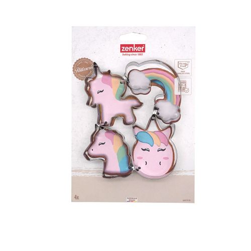 Set De 4 Emporte-pièces Licorne Emporte-pièces