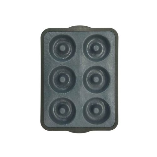 HelpCuisine Moule à Donuts 9 Cavités - Silicone Ultra-Premium Anti-Adhésif 358g - Parfait Pour Beignets, Cupcakes, Muffins & Babas