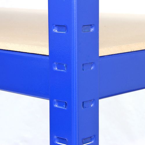 Monster Racking - 10 Rayonnages T-rax Bleus 120cm X 60cm X 180cm