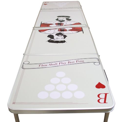 Table De Bière-pong 240 Cm Pliable Imperméable Transportable Amovible