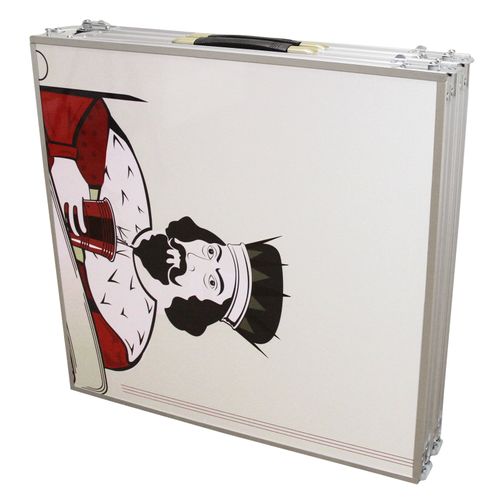 Table De Bière-pong 240 Cm Pliable Imperméable Transportable Amovible