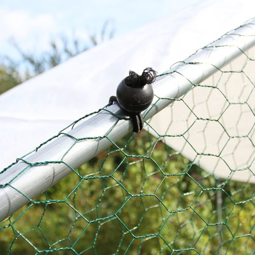 Enclos Poulailler 4mx6mx2m Cage Volière Parc Grillagé Animaux Volaille Canard