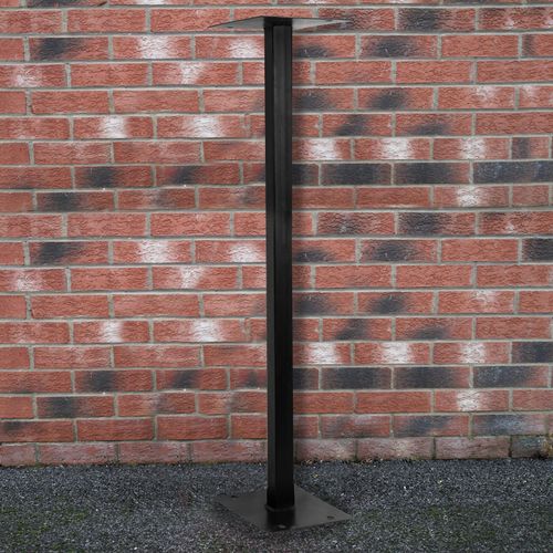 Piédestal En Fer Pour Boîte Aux Lettres 105 X 28 X 20 Cm Capacité Max 21kg