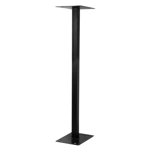 Piédestal En Fer Pour Boîte Aux Lettres 105 X 28 X 20 Cm Capacité Max 21kg