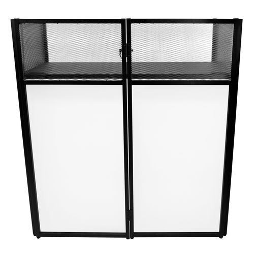 Façade Portable En Métal Pour Stand Dj Disc Jockey Dj Booth 114 X 105 X 57 Cm