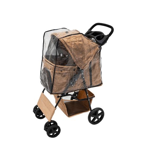 Poussette Pour Animal De Compagnie – Beige