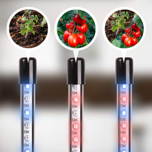 Glc24 Lampe De Croissance Horticole Double à Pince 40w - LED - Lumière De Culture Pour Plantes