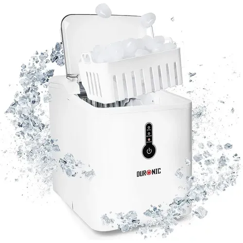 Machine à Glaçons Automatique - 9 Glaçons en 7 mn - 12 kg en 24h - Réservoir 1,5L - 120w - Icm120