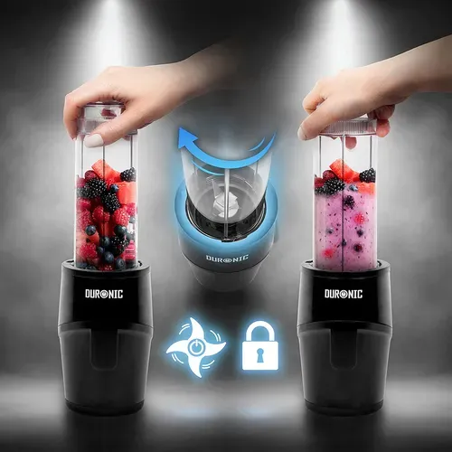 Bl510 Mini Blender 500w - Bouteille De 570 Ml - Smoothies Shakes Protéinés Cocktails