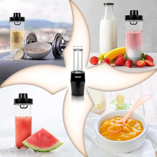 Bl510 Mini Blender 500w - Bouteille De 570 Ml - Smoothies Shakes Protéinés Cocktails