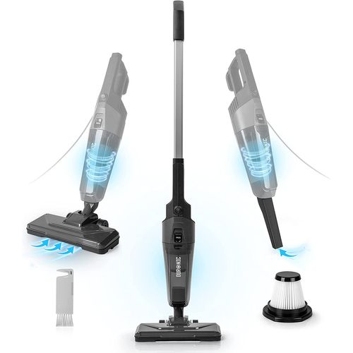 Aspirateur Balai Et À Main De 600w - Sans Sac - Léger - 2 Filtres Hepa Fournis - Vc9