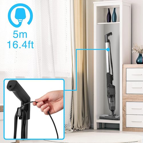 Aspirateur Balai Et À Main De 600w - Sans Sac - Léger - 2 Filtres Hepa Fournis - Vc9